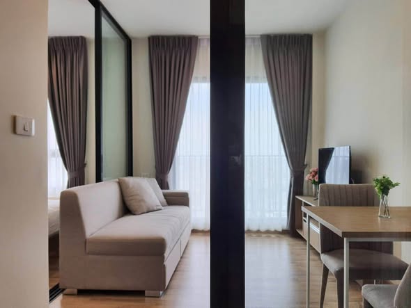 living room and room interior of Niche MONO Sukhumvit Bearing