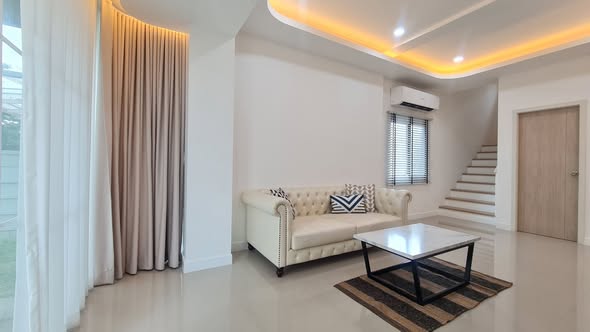 living room and bedroom of Nirvana ABSOLUTE Krungthep Kreetha