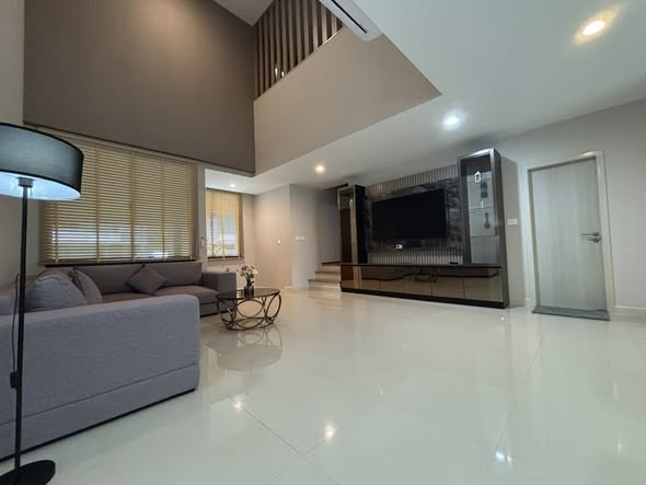 bedroom and living room of Nirvana Define Srinakarin-Rama9