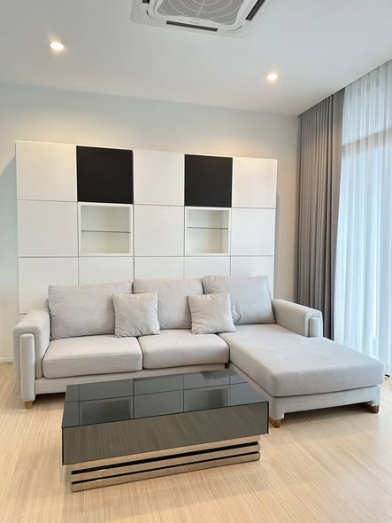 living room and bedroom of Nirvana Define Srinakarin-Rama9