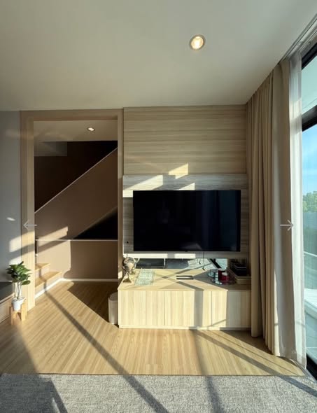 living room and bedroom and room interior of Nirvana Define Srinakarin-Rama9