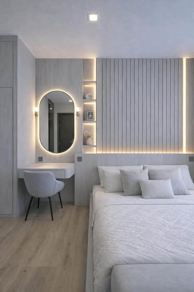 bedroom of Noble Around Ari