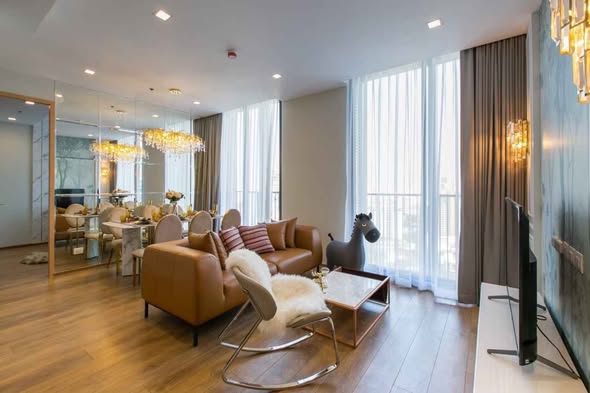 bedroom and living room and room interior of Noble BE33