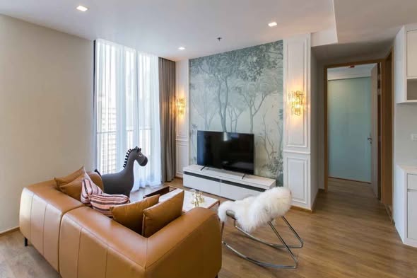living room and bedroom and room interior of Noble BE33