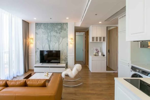 living room and kitchen of Noble BE33