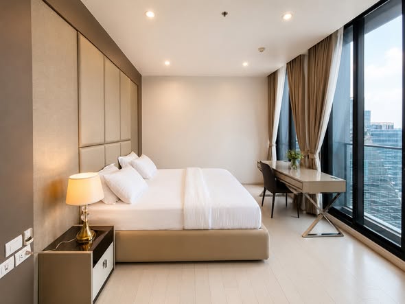bedroom of Noble Ploenchit
