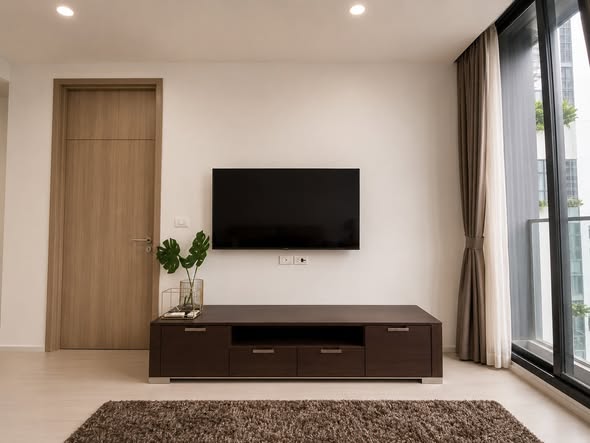 bedroom and living room and room interior of Noble Ploenchit