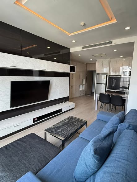 living room and kitchen of Noble Ploenchit