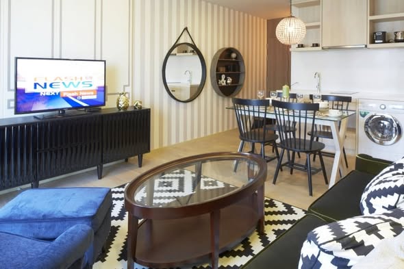living room of Noble Refine