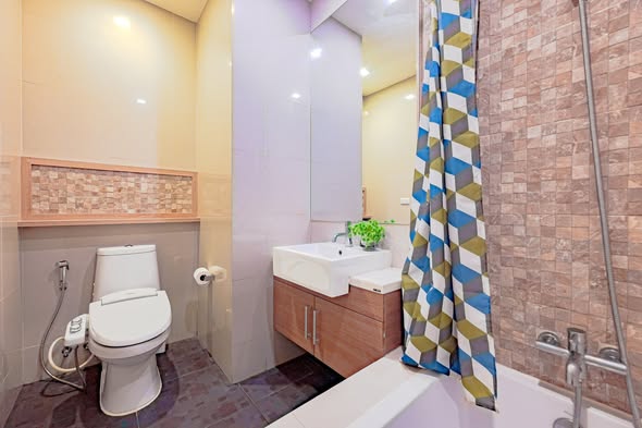 bathroom of Noble Reveal