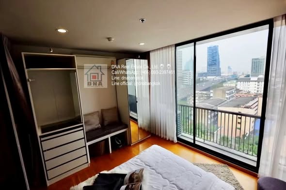 bedroom and room interior of Noble Revo Silom