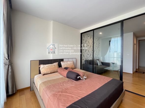 bedroom and room interior of Noble Revo Silom