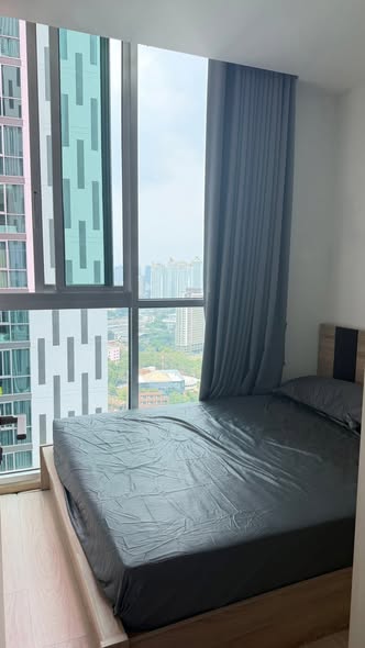 bedroom of Noble Revolve Ratchada 1