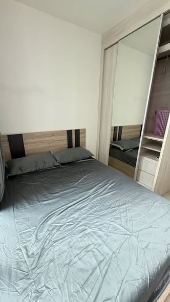 bedroom of Noble Revolve Ratchada 1