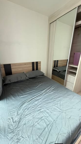 bedroom of Noble Revolve Ratchada 1