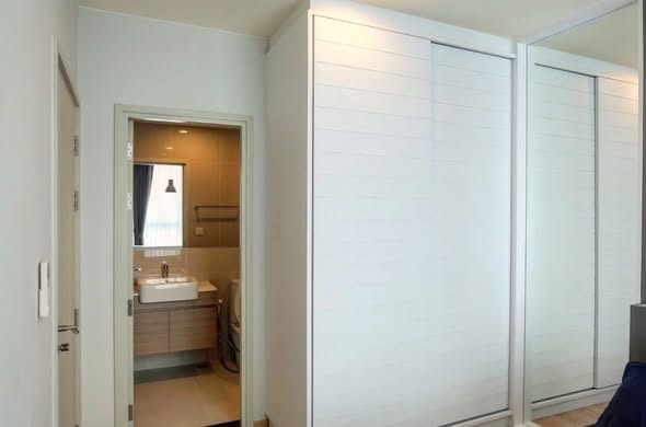 bedroom and room interior of Noble Revolve Ratchada 1