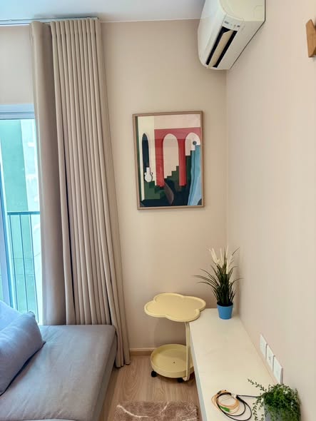 bedroom of Noble Revolve Ratchada 2