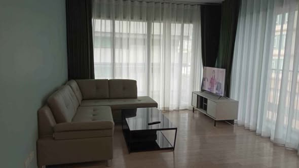 bedroom and living room of Noble Solo
