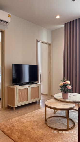 living room and bedroom of Noble State Sukhumvit 39