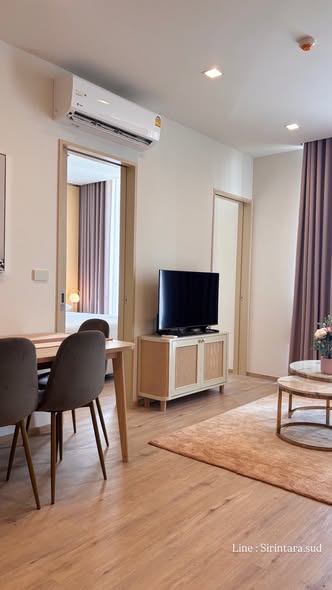 living room and bedroom of Noble State Sukhumvit 39