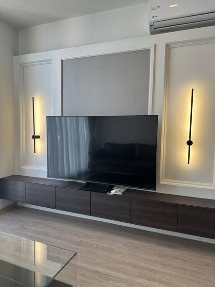 living room and bedroom and room interior of Noble State Sukhumvit 39