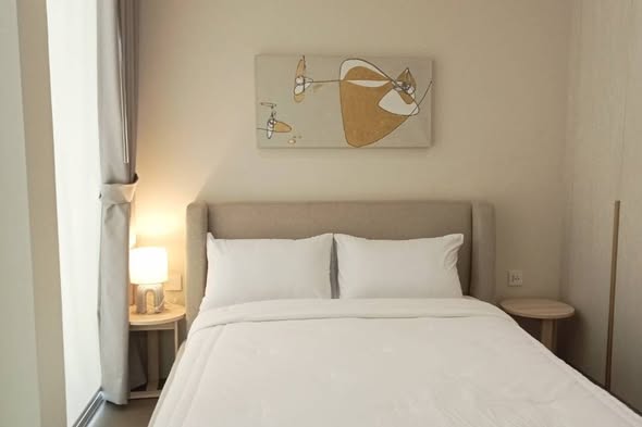 bedroom of NOBLE TERRA RAMA 9 – EKAMAI