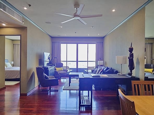bedroom and living room and room interior of Nora Bangna โนระ บางนา