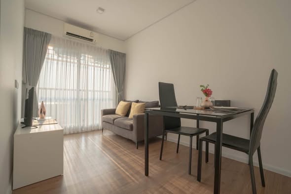 bedroom and living room of Notting Hill Sukhumvit 105