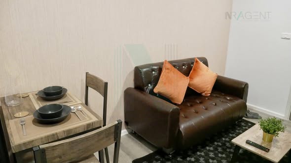 living room and room interior of Notting Hill Sukhumvit 105