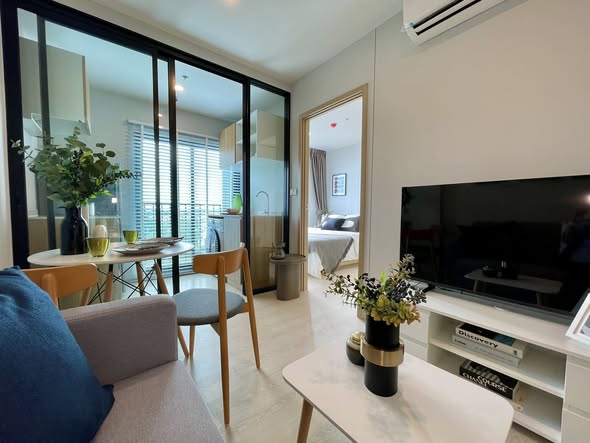 living room and bedroom and room interior of Nue Connex Don Mueang
