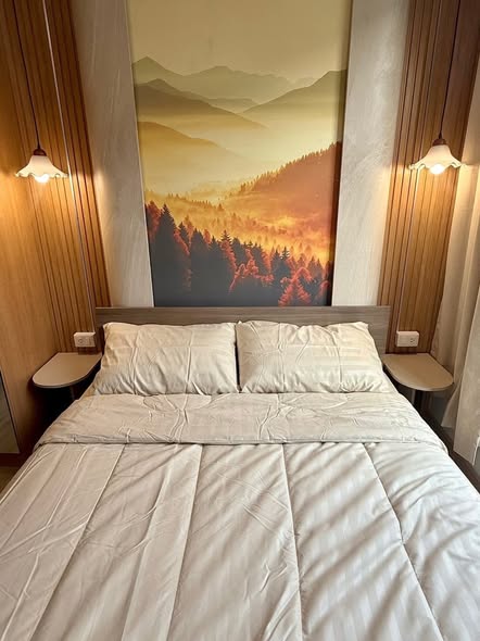 bedroom of Nue Cross Khu Khot Station (นิว ครอส คูคต สเตชัน)