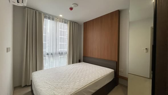 bedroom of Nue Cross Khu Khot Station (นิว ครอส คูคต สเตชัน)