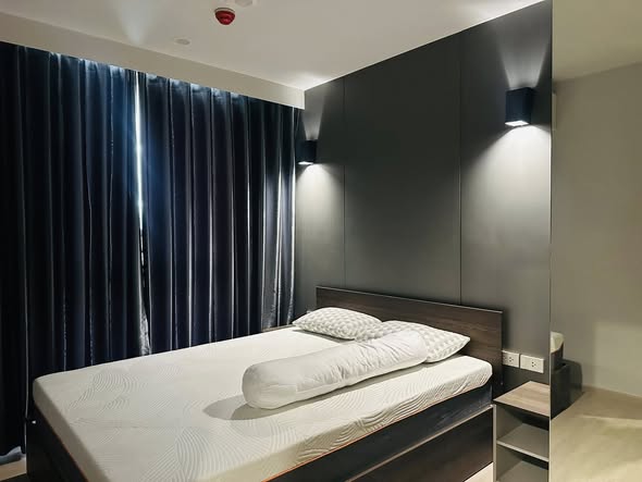 bedroom of Nue Cross Khu Khot Station (นิว ครอส คูคต สเตชัน)