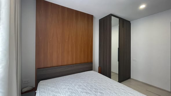 bedroom and room interior of Nue Cross Khu Khot Station (นิว ครอส คูคต สเตชัน)