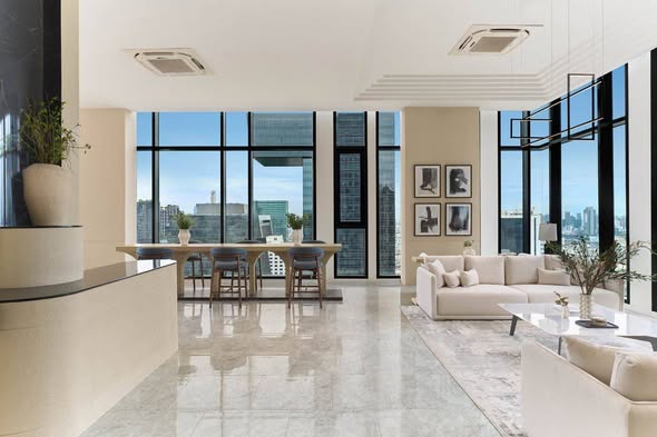 living room of Nue District R9