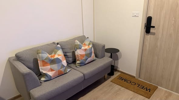 living room and bedroom of Nue District R9