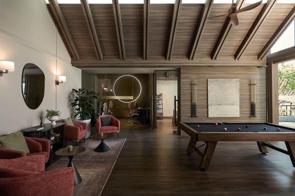 living room and room interior of Nue District R9