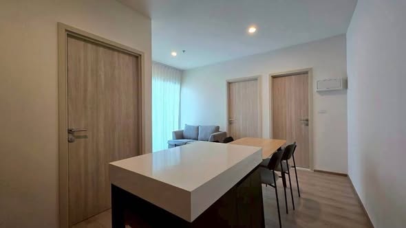 room interior and bathroom of Nue District R9