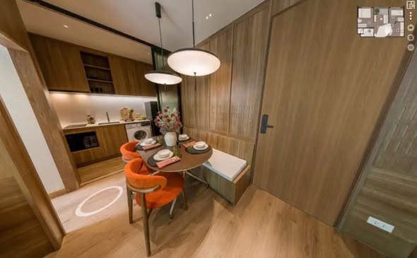 bathroom of Nue Epic Asok-Rama9 (นิว เอปิค อโศก-พระราม9)
