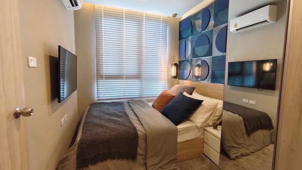 bedroom of NUE Noble Ngamwongwan (นิว โนเบิล งามวงศ์วาน)