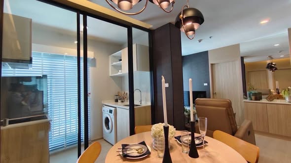 room interior of NUE Noble Ngamwongwan (นิว โนเบิล งามวงศ์วาน)