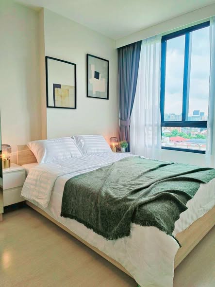 bedroom of NUE Noble Ratchada Lat Phrao (นิว โนเบิล รัชดา ลาดพร้าว)