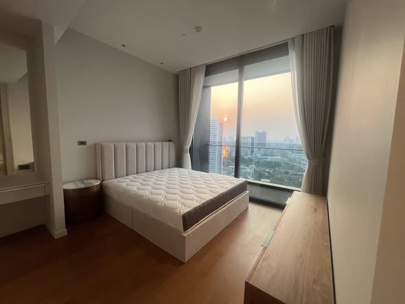 bedroom of Nue Riverest Ratburana นิว ริเวอร์เรสต์ ราษฎร์บูรณะ