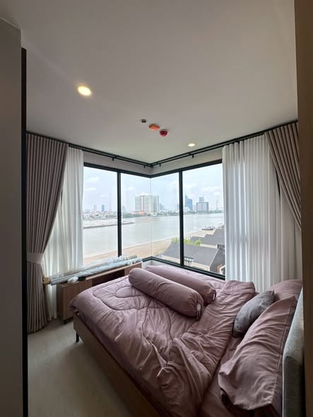 bedroom of Nue Riverest Ratburana นิว ริเวอร์เรสต์ ราษฎร์บูรณะ