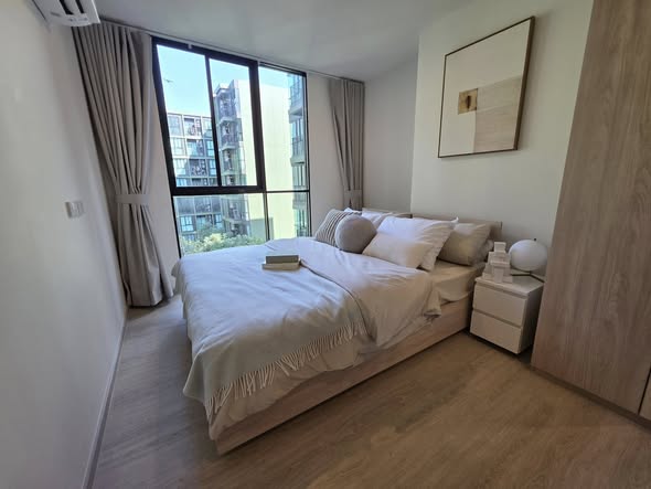 bedroom of Nue Z-Square Suan Luang Station (นิว ซี-สแควร์ สวนหลวง สเตชั่น)