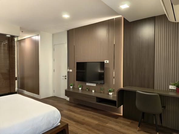 bedroom of Nusasiri Grand Condo