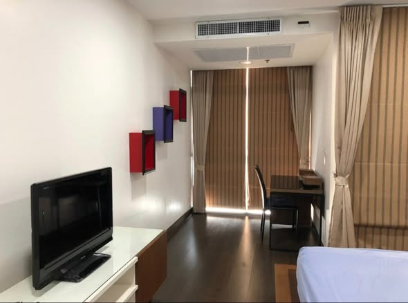 bedroom and room interior of Nusasiri Grand Condo