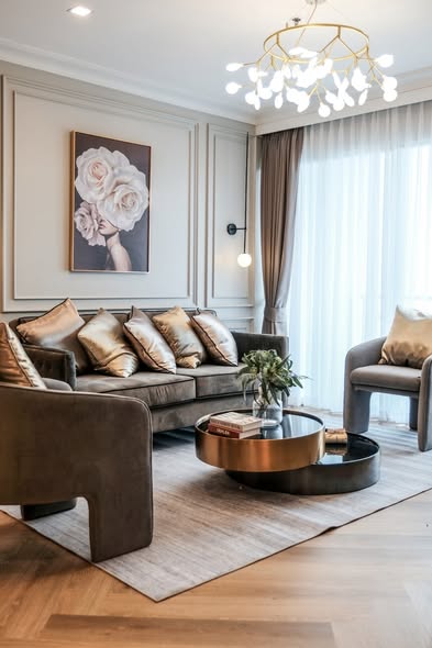 living room of Nusasiri Grand Condo