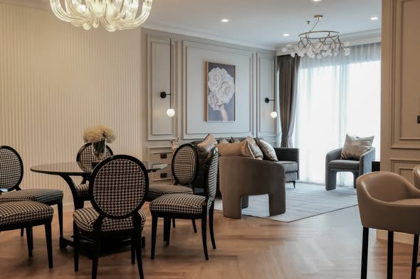living room of Nusasiri Grand Condo