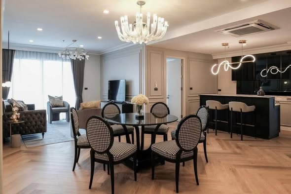 living room of Nusasiri Grand Condo